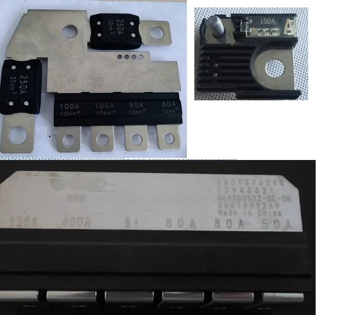 Для Chevrolet/Cruze/battery fuse box лист автозапчасти 250A 100A 80AV IX45IX35K3K5 батарея положительная