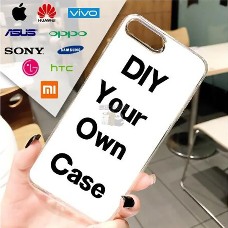 

DIY Custom Photo Name Phone Case For Sony Xperia XA2 Plus XA3 ULTRA Xperia 10 Back Cover Soft Silicon Case High Quality Coque