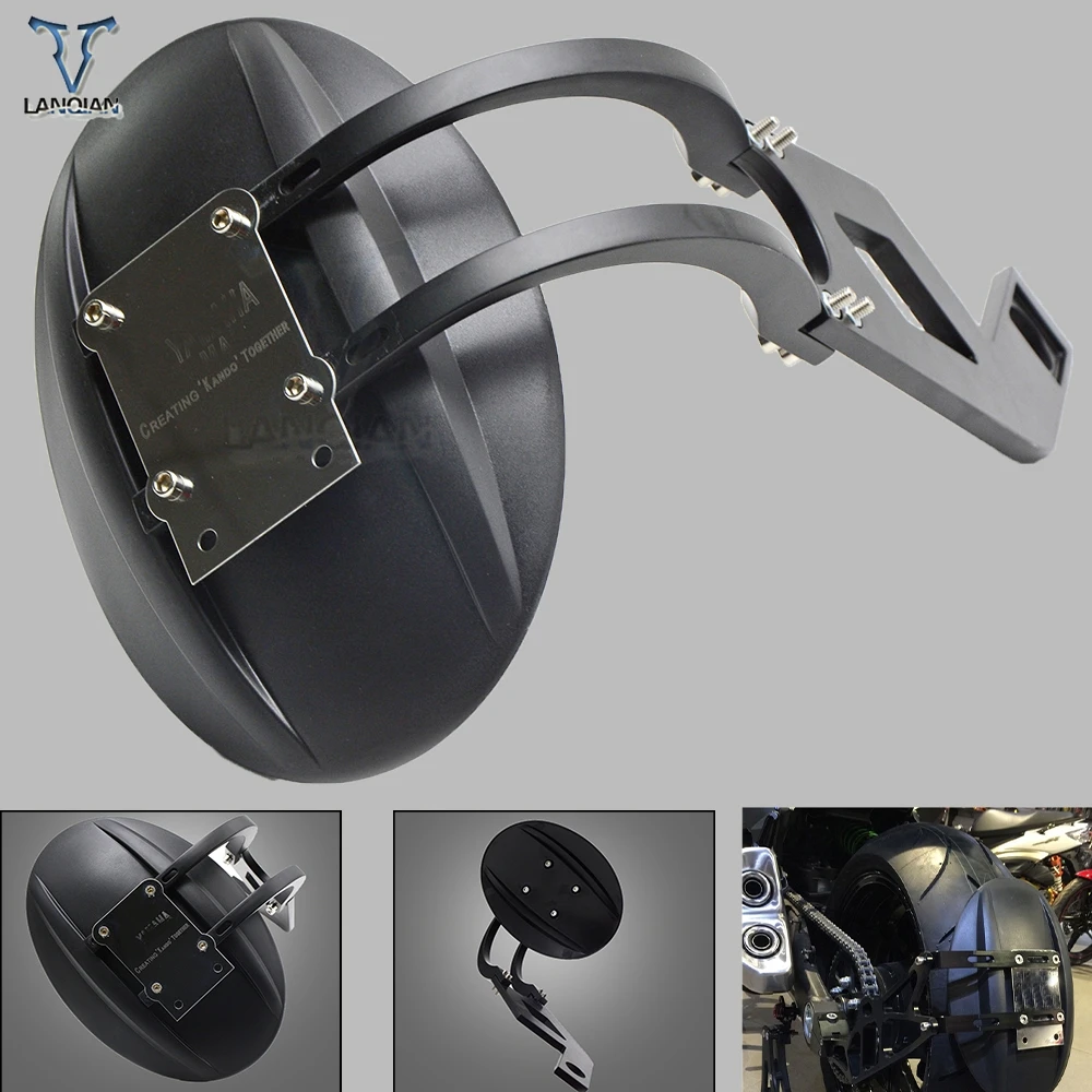 

For Yamaha MT09 FZ09 2014 2015 2016 Motorcycle behind Rear Mudguard Extender Fender Splash Extension Pad Splash Wheel Cover