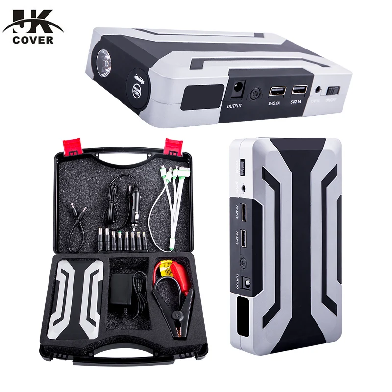 

Car Emergency 12V Car Battery Jump Starter Booster Mini Portable Power Bank 1200A Peak Current Multi-function Car Jump Starter