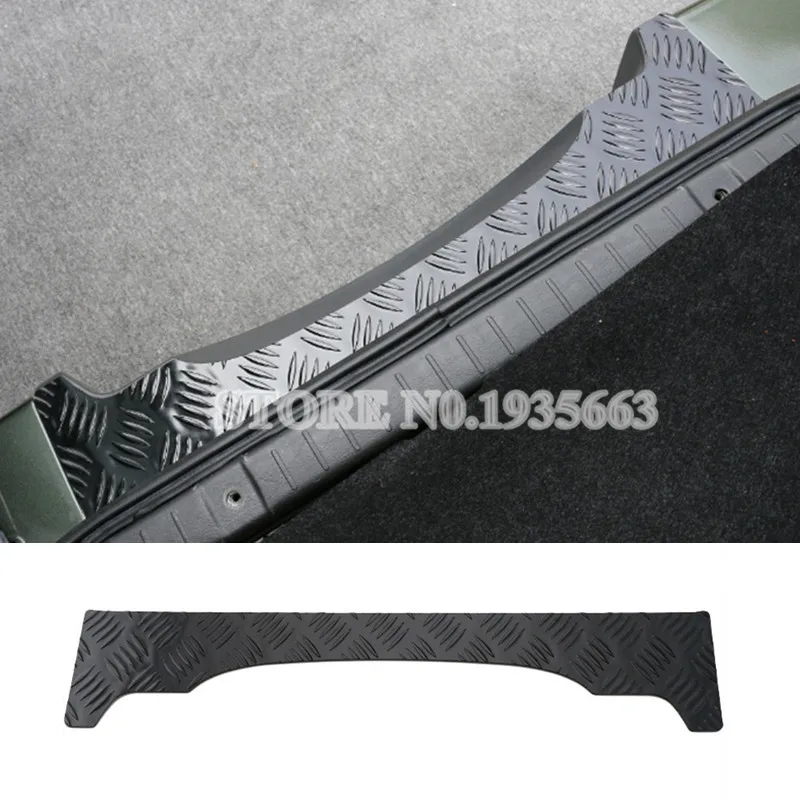 

For Suzuki Jimny Outside Rear Bumper Guard Plate Trim Cover 2007-2017 1pcs Black/Silver