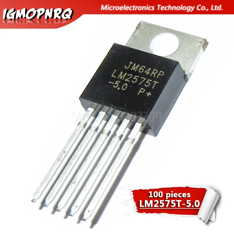 100 шт. LM2575T 5.0 TO220 5V 220 LM2575 5 Новый и оригинальный IC|Интегральные схемы| |
