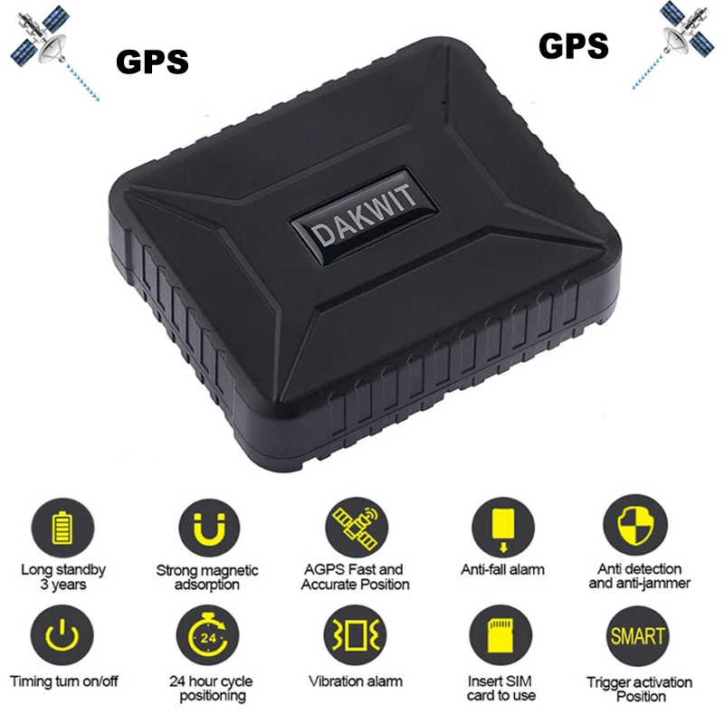 

GPS Tracker tk800b PK TK905 6600mAh Long Standby 3 year 2G Vehicle Tracker GPS Locator Waterproof Magnet Voice Monitor Free APP