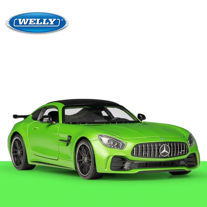 1:24 Welly Benz AMG GT R литая модель автомобиля