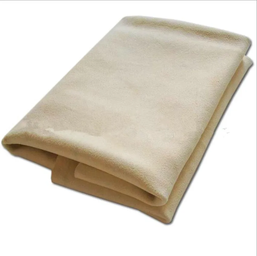

Genuine Chamois leather Natural Shammy car surface cleaning cloth vehicle washing towels Water absorption not draw car