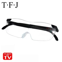 Увеличительные пресбиопические очки для чтения 160% увеличение, чтобы увидеть больше и лучше Лупа Портативный