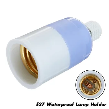 

E27 LED Lamp Bases Led Lighting Accessories Waterproof Fireproof Led Lamp Holder Adapter Converter Socket Change