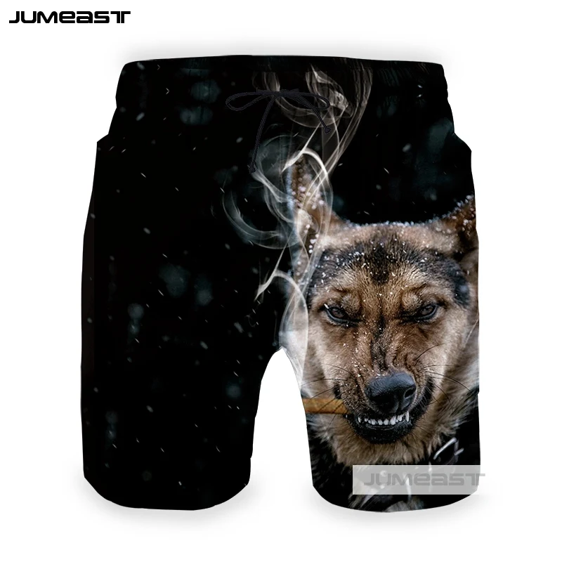 Jumeast, 3D принт, милые животные, кошка, мужские/женские короткие штаны, забавная собака, птица, лист, белка, свободный размер, короткие, новинка, мужские шорты для пляжа - Цвет: 13