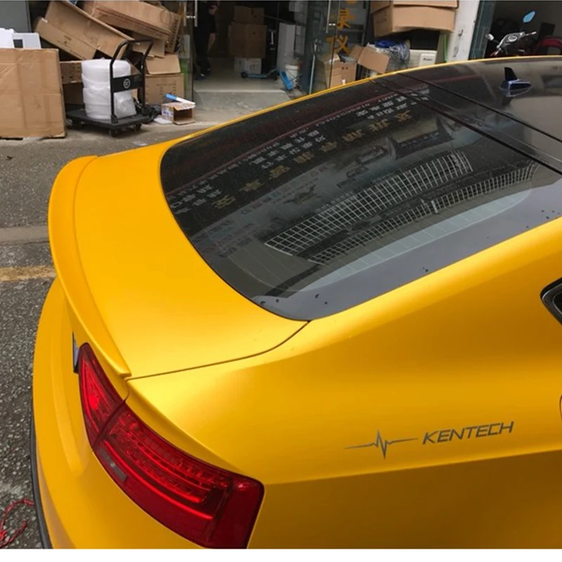 

Trunk Boot Spoiler Lip Wing Fit For Audi A5 ABS Sportback 4Door 2009-2016 Unpainted