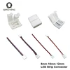 Connecteurs rapides pour bande LED, 8mm, 2 broches, 10 broches, 4 broches, 12mm, 5 broches, pour bande lumineuse RGB/RGBW, 3528/5050, soudure gratuite, 10 pièces ► Photo 1/6