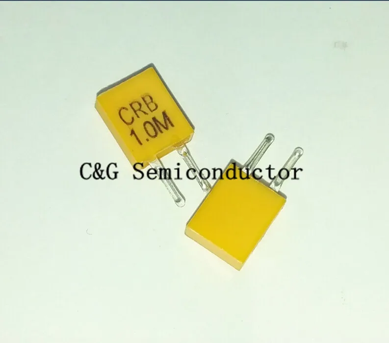 

10PCS CRB 1.0M DIP-2 Ceramic Crystal 1MHZ 1.000Mhz CRB1.0M Resonator