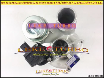 

Free Ship K03 53039700118 53039880181 53039700163 181 163 118 Turbo For Mini Cooper S R55 R56 R57 EP6DTS EP6 DTS 1.6L Elec Valve