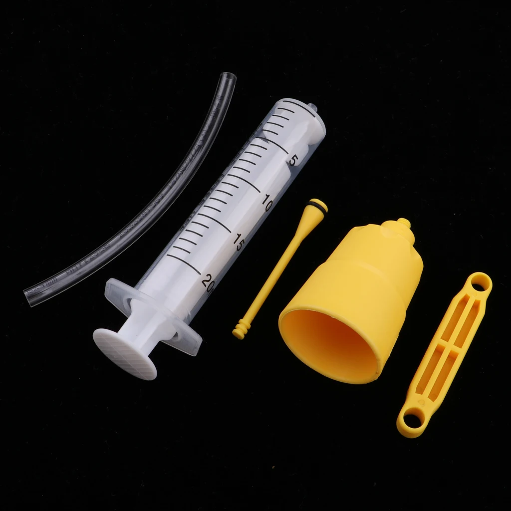 Professional Bike Bicycle Disc Brake Mineral Oil Bleeding Filling Tool Kit