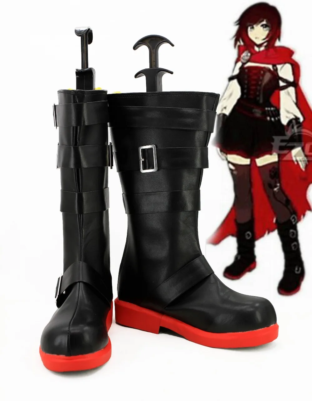 

Rwby Cosplay shoes Ruby Rose Anime boots Custom-made