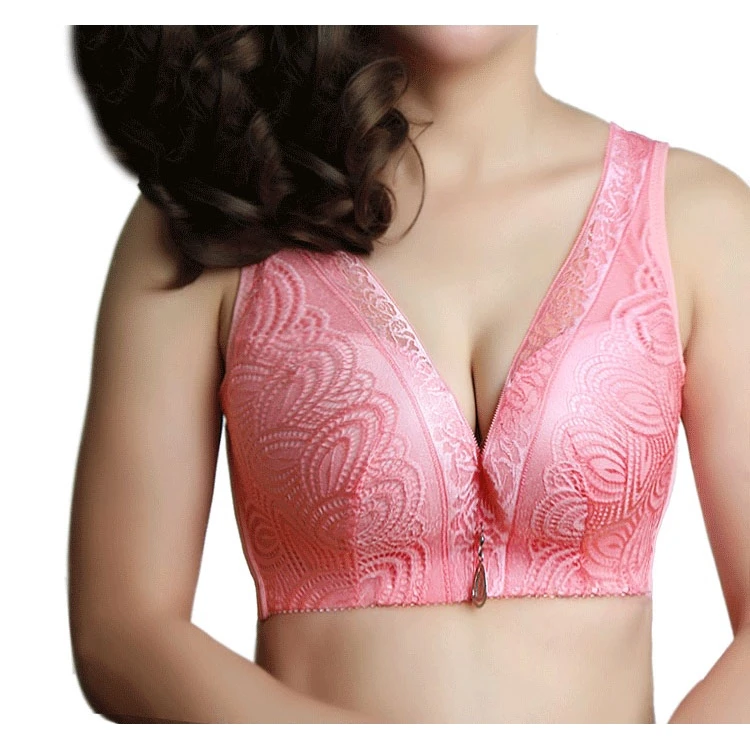 

Women No Steel Ring Large Size Thin Bra Big Chest Full Cup Plus Size Bralette