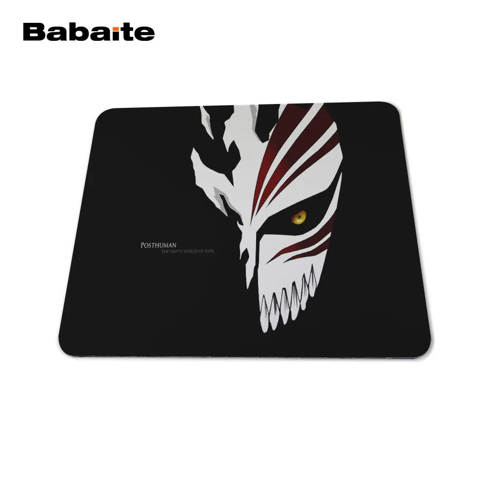 Babaite ноутбук превосходного качества игровой Противоскользящий Мышь Pad аниме Блич резиновый, мягкий, для игр мышь игры черный коврик для мыши