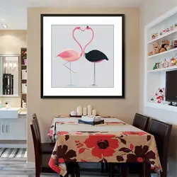 Новый Фламинго полный DIY алмазов картина Книги по искусству Home Decor Настенная для коридора гостиная животных Современная вышивка крестом