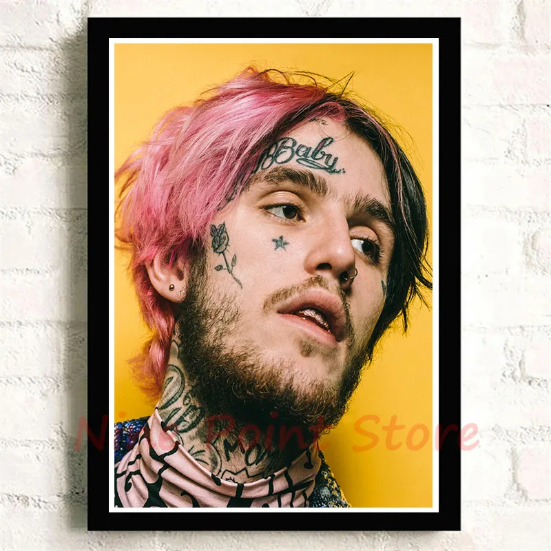Lil Peep Rapper постеры с покрытием из бумаги высокое качество печати Рисование