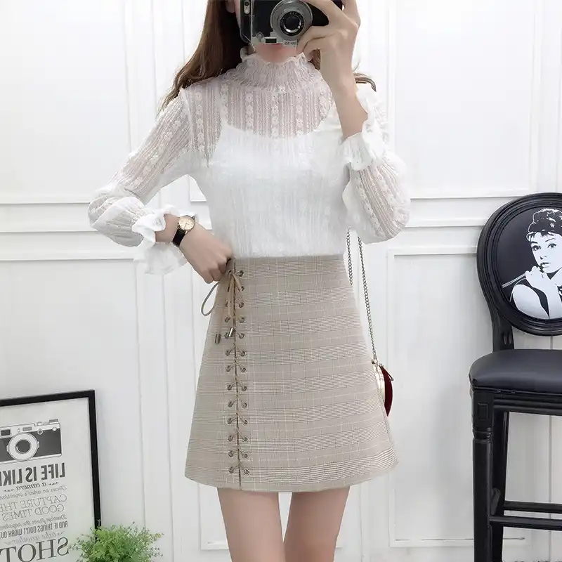 casual wear skirt and blouse