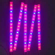 Светодиодный свет для выращивания полный спектр T5 трубка светодиодный Лампа внутреннего освещения для теплиц гидропонная система парниковый светодиодный лампы для палаток для растений