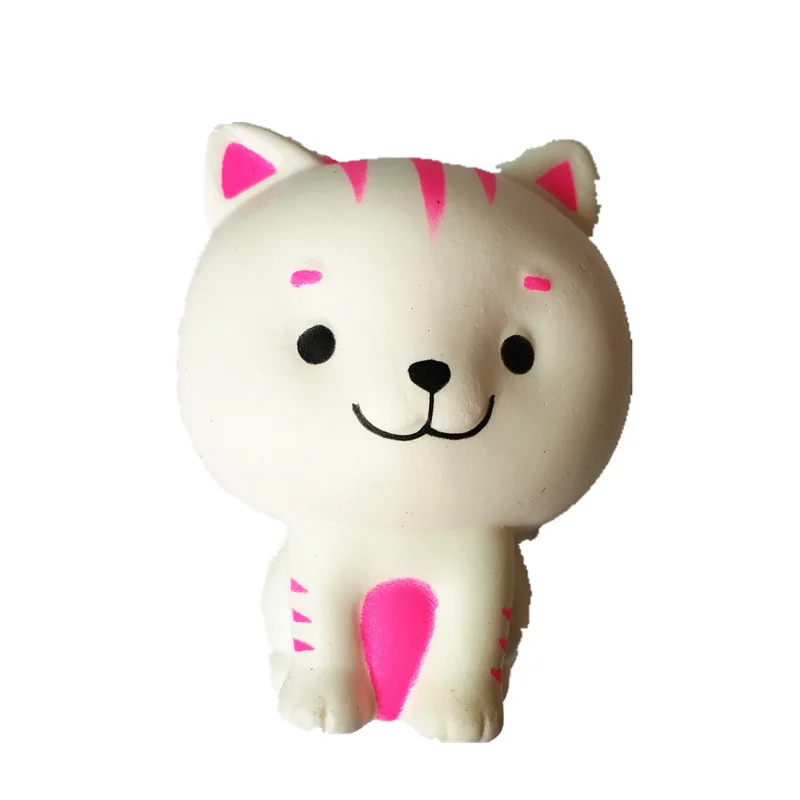 

8.5cm Simulation of mini - milk cat model Jumbo Squishy Slow Rising Pendant Phone Straps Charms Queeze Kid Toys Cute