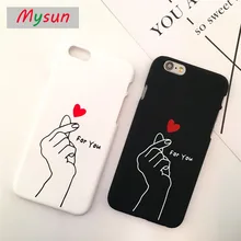 Пара чехлов для чехла iphone 5S модные простые узоры