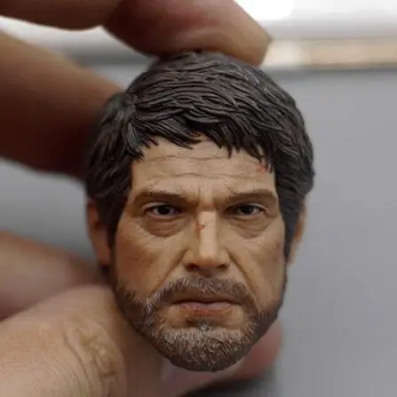 1 Для коллекции CC TOYS 1/6 масштаб последняя из США голова Joe резьба Нормальная/сердитая версия фигурка подходит 12 ''фигурка солдата мужское тело - Цвет: 1