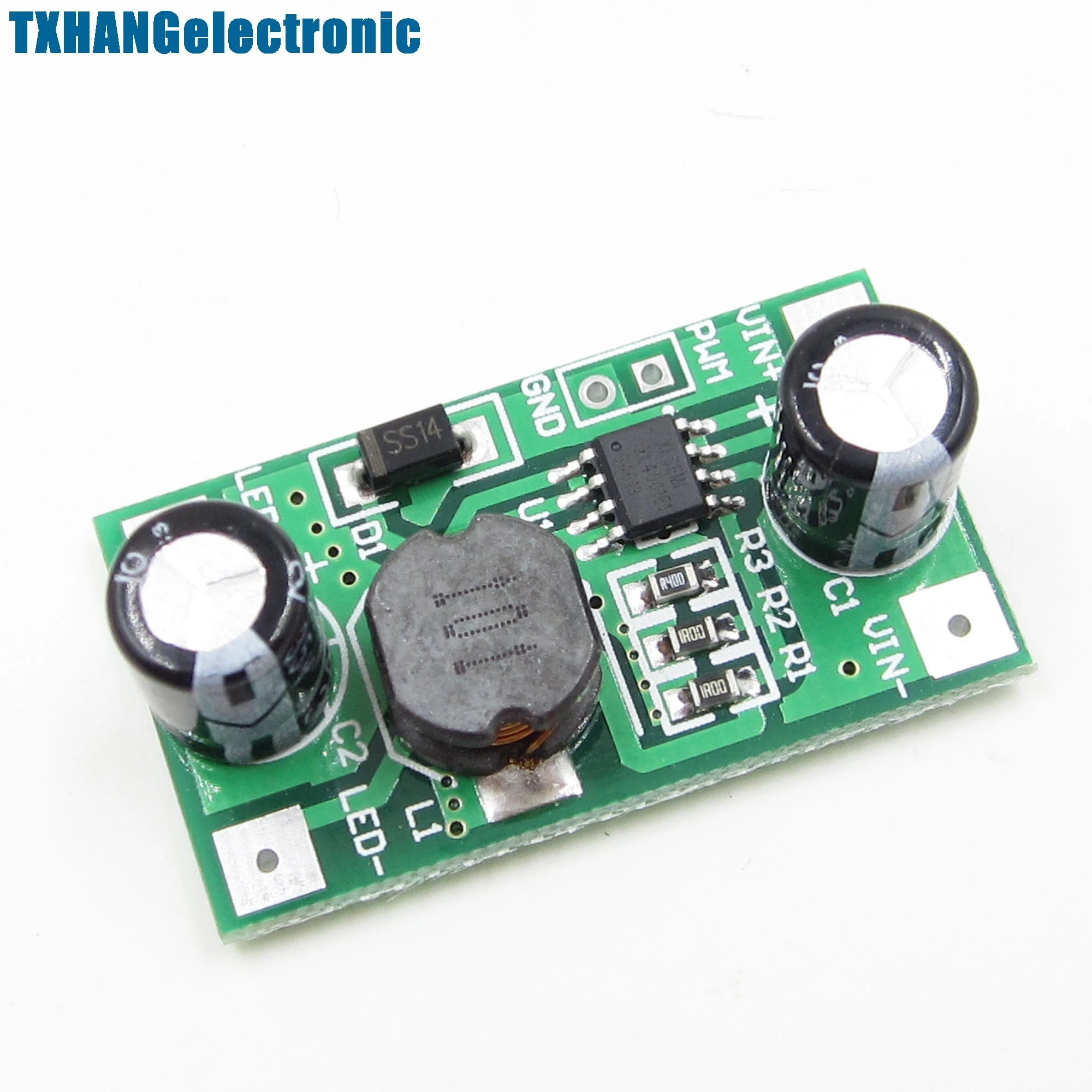 

5PCS 3W 5-35V LED Driver 700mA PWM Dimming DC to DC Step-down Constant Current