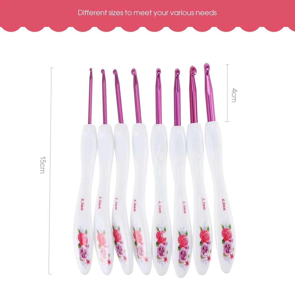 Aliexpress.com : Buy Middle Curved Manual Crochet Hooks Knitting ...