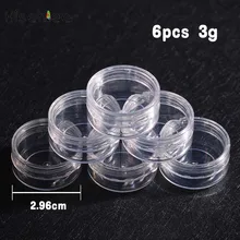6 коробок, 3g, чехол для хранения для украшения ногтей, блестящий цветок, мерцающий порошок, бусины из горного хрусталя, аксессуары, контейнер, инструмент для ногтей