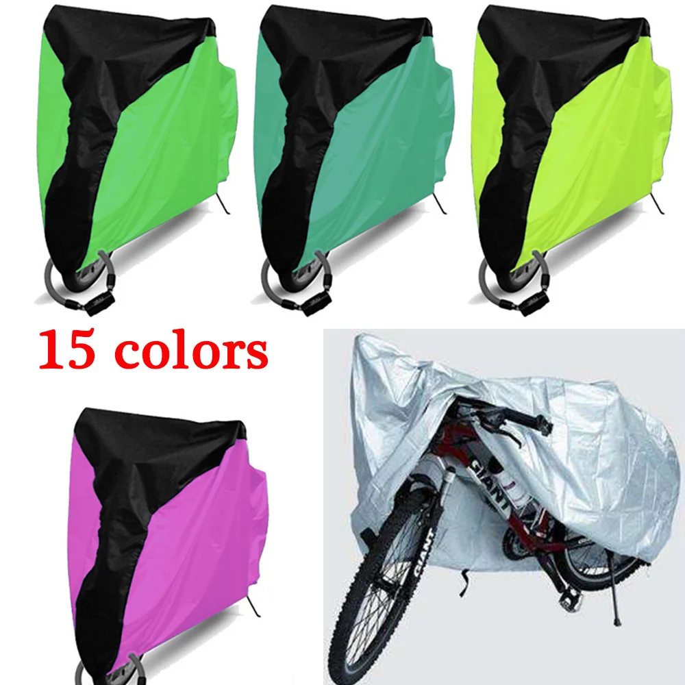 

Outdoor Rain Dust Protector Anti-UV Waterproof Bike Bicycle Cycling Garage Cover Rain Snow Dust Sunshine Protective Motorcycle