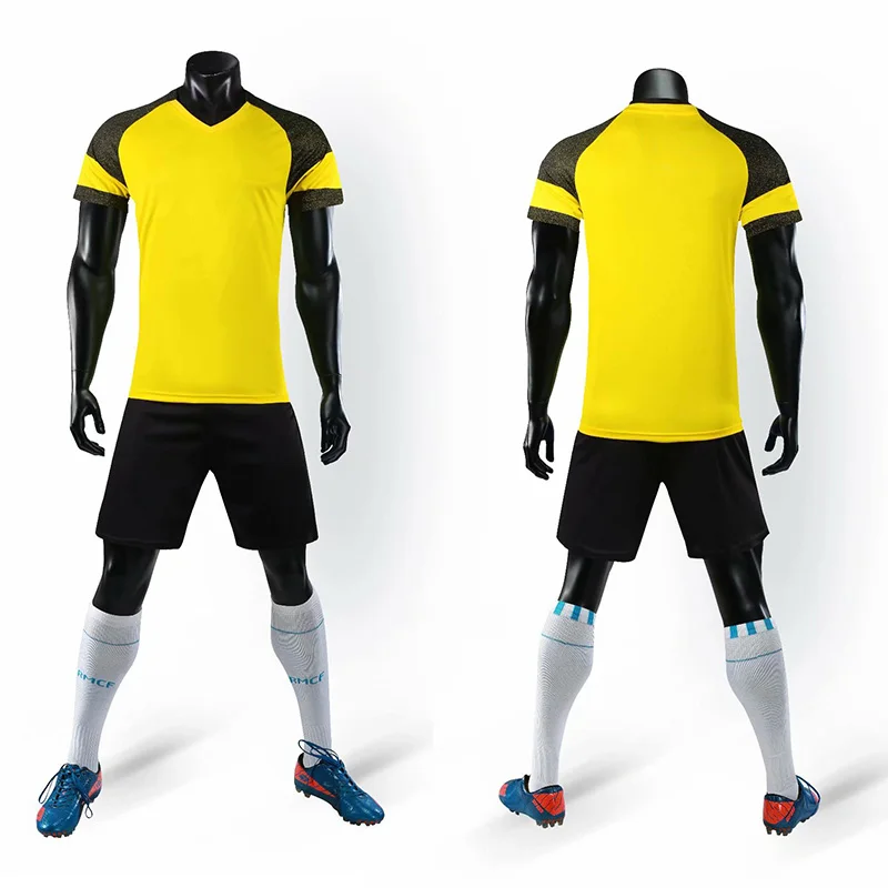 19-20 Пустые футбольные Джерси для взрослых Спортивная одежда футбольный костюм для тренировок Футбол Униформа и шорты Спортивная одежда на заказ - Color: Model 9