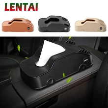 LENTAI, 1 шт., автомобильная коробка для салфеток, держатель для телефона, держатель для карт, зажим для сиденья Leon Ibiza Skoda Rapid Fabia Octavia Yeti Audi A3 A4 B8