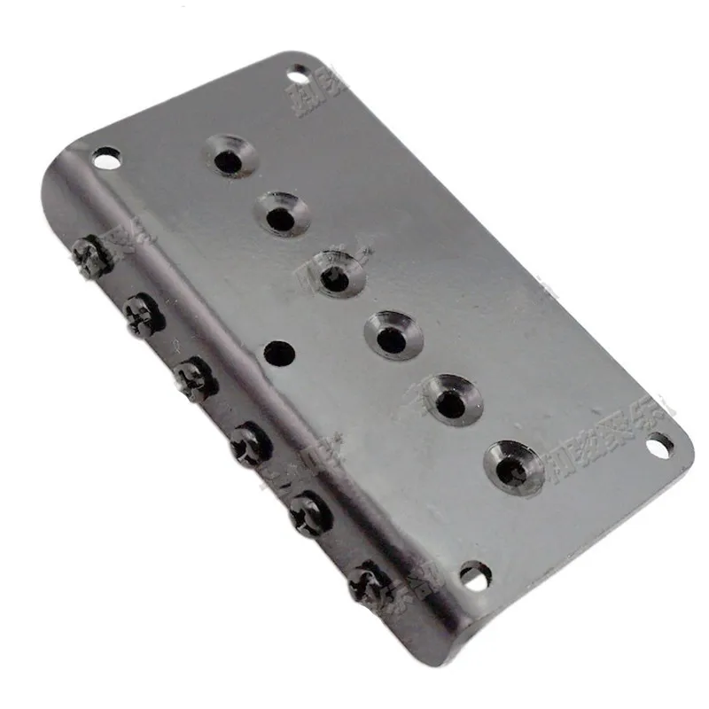 QHX الكهربائية الغيتار جسر 6 السرج الأمتعة ومعدات الإضاءة جسر الغيتار أجزاء أعلى تحميل آلة موسيقية الغيتار الاكسسوارات