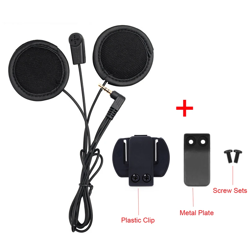V6Pro V4 Intercom Clip with Intercom Headphone Handsfree 3