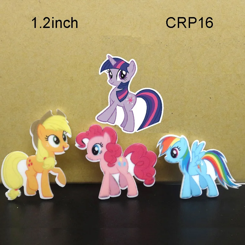 

40pcs,1.2inch flat back resins mix cartoon flat back planar resin mix designs CRP16