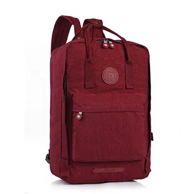 TEGAOTE мужской рюкзак, сумка Mochila Masculina, мужские школьные рюкзаки на плечо для подростков, нейлоновая водонепроницаемая сумка, Sac A Dos - Цвет: burgundy