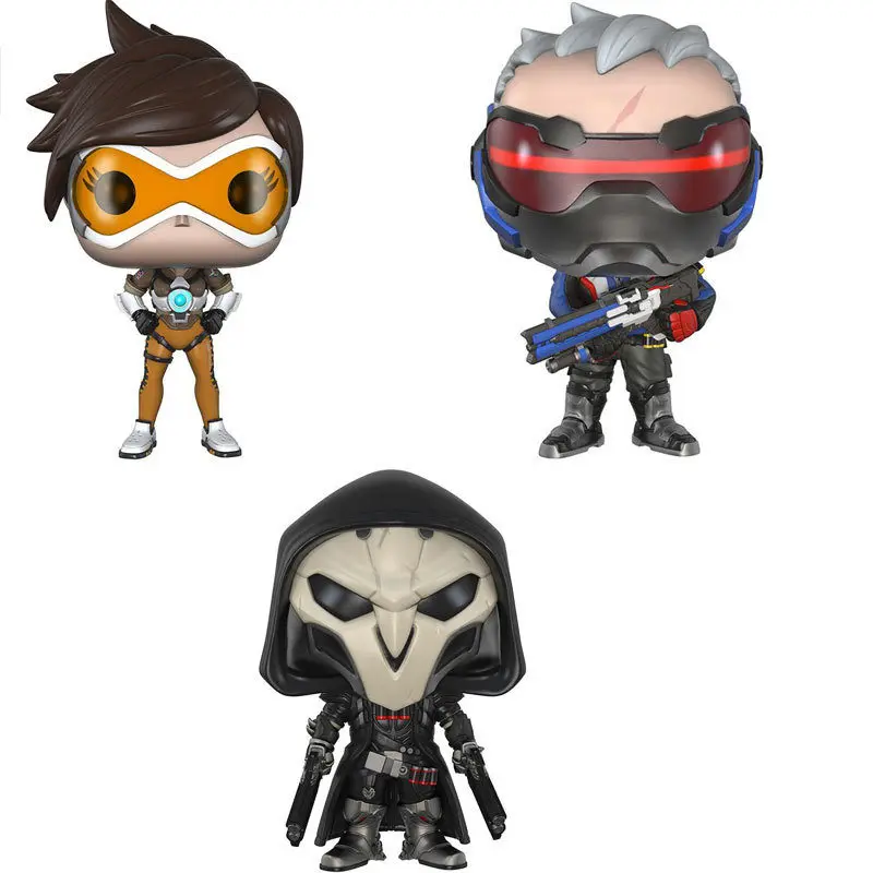 

Funko pop OW game Over watche Widowmaker/Reaper/WINSTON/SOLDIER:76 Action Figure OW boy toys birthday Gift