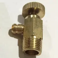 1/" BSP наружная резьба шланга I/D 6 мм манул вентиляционный клапан 110 градусов celuis PN 1,6 МПа для отопления трубы