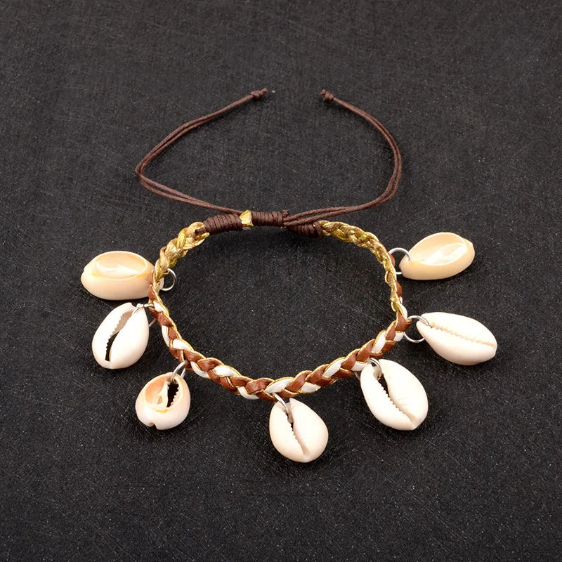 natural sea shell anklets (1)