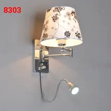 Современные светодиодные Настенные светильники высокой мощности светодиодные лампы Уютная Спальня Кабинет Светодиодный настенный светильник E27 светодиодный Блеск настенный светильник