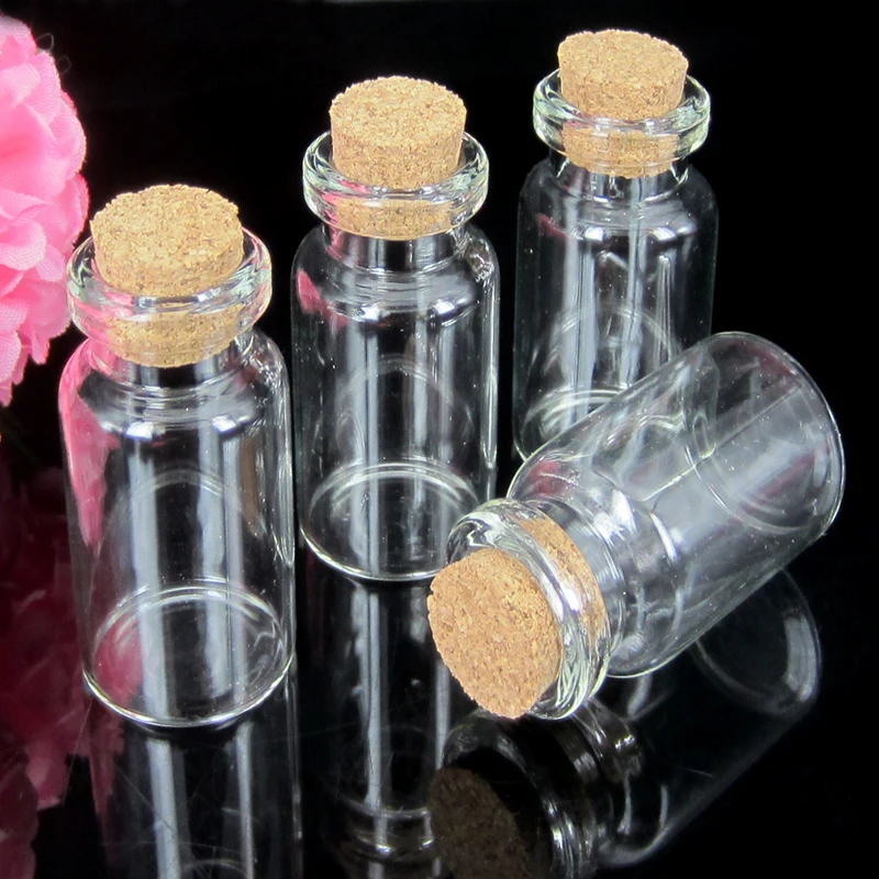 Aliexpress.com : Buy 10Pcs Small Tiny Clear Cork Stopper ...