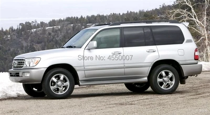 Для Toyota Land Cruiser 1998-2004 высококачественный ABS пластиковый спойлер со светом для land cruiser