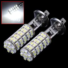 Пар супер Branca лампада Led ксеноновые 6000 К супер 68smd светодиоды H1 e H3 фарол Milha