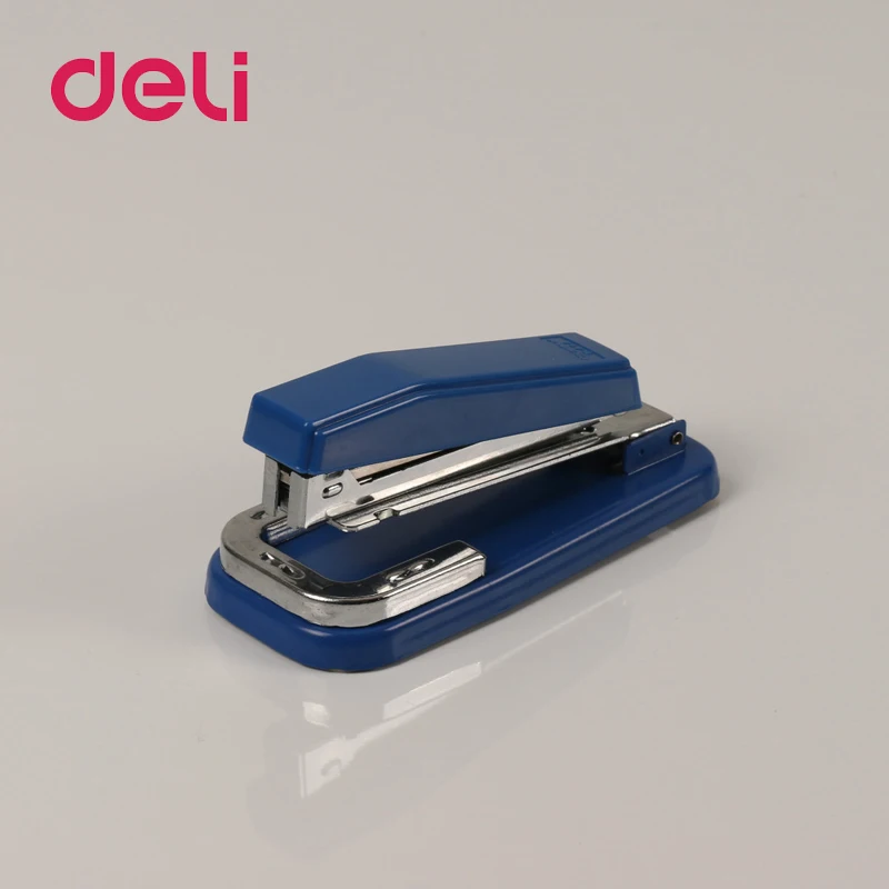 Переплет Deli 1 шт. вращающийся степлер переплет 25 страниц на 180 градусов без скоб