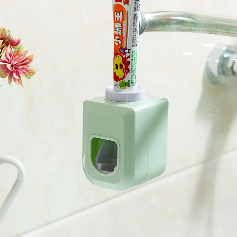 Автоматический экструдер для зубной пасты, АБС-пластик, автоматическое приспособление для выдавливания зубной пасты, держатель для зубной щетки, аксессуары для ванной комнаты