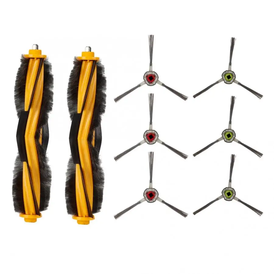 Main Brush Side Replacement Kit Fit for ECOVACS M87M88 M80 Pro DT85 DT83 DM81 DM85 | Бытовая техника
