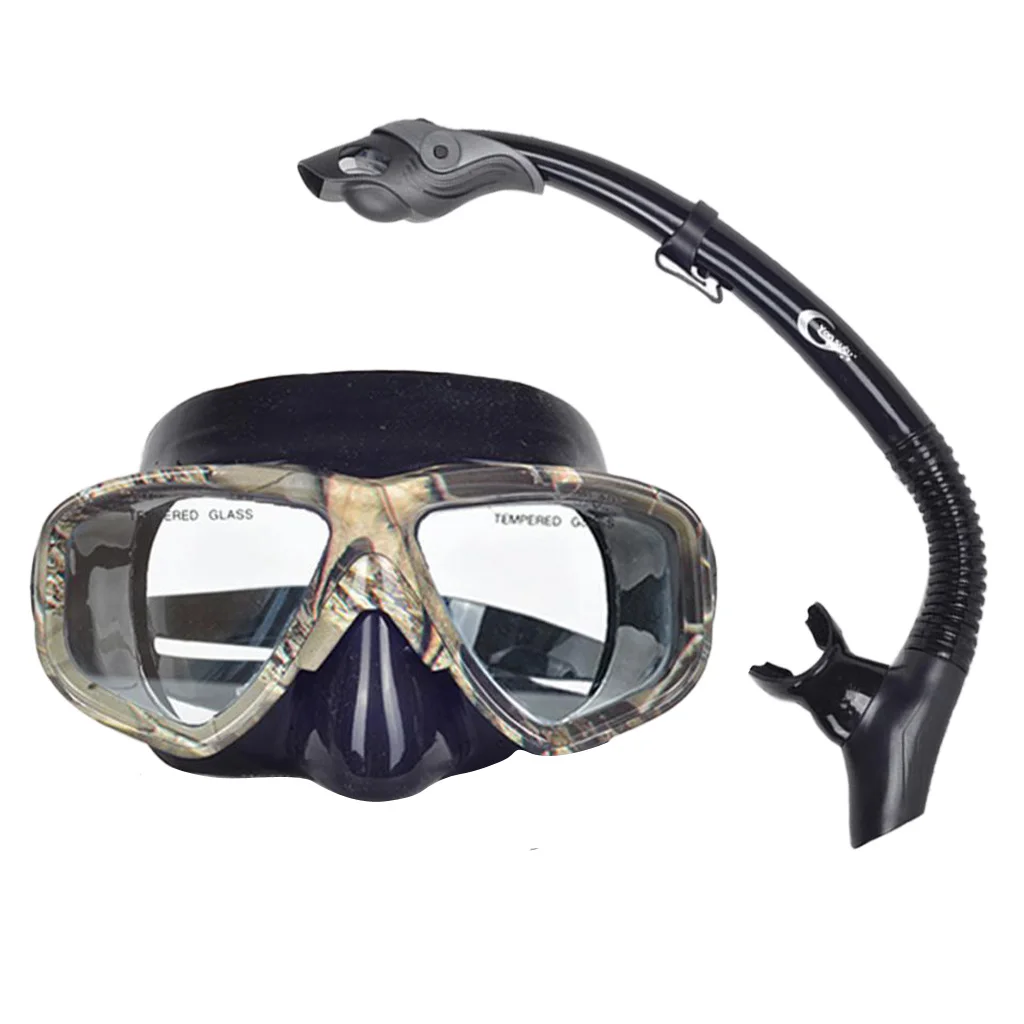 MagiDeal маска для подводного плавания, набор, профессиональные очки для снаряжения, дыхательные трубки, аксессуары для подводного спорта