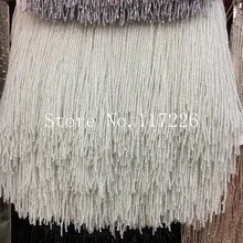 Горячая Распродажа off white бисерная бахрома ленточная отделка бахромы с бахромой кружевом кисточкой для праздничное платье JRB-10199