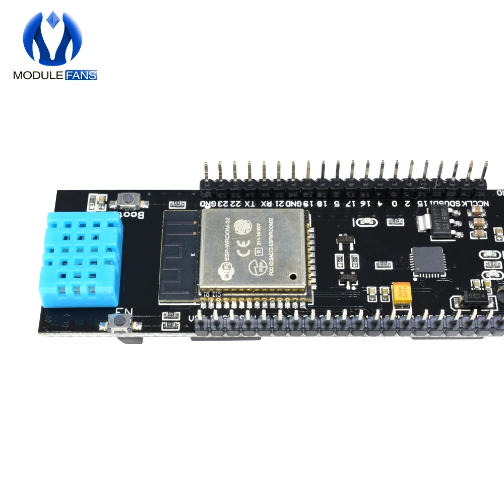 ESP32 DHT11 CP2104 wifi Bluetooth датчик температуры и влажности почвы для Arduino модуль обнаружения 18650 Защита аккумулятора